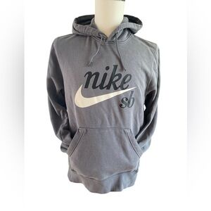 Vintage Nike SB gray hoodie SZ small